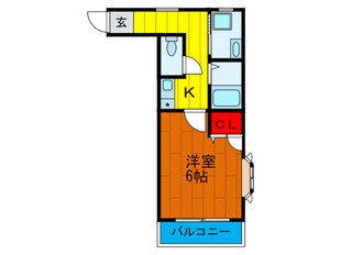 第５高橋ハイツの物件間取画像